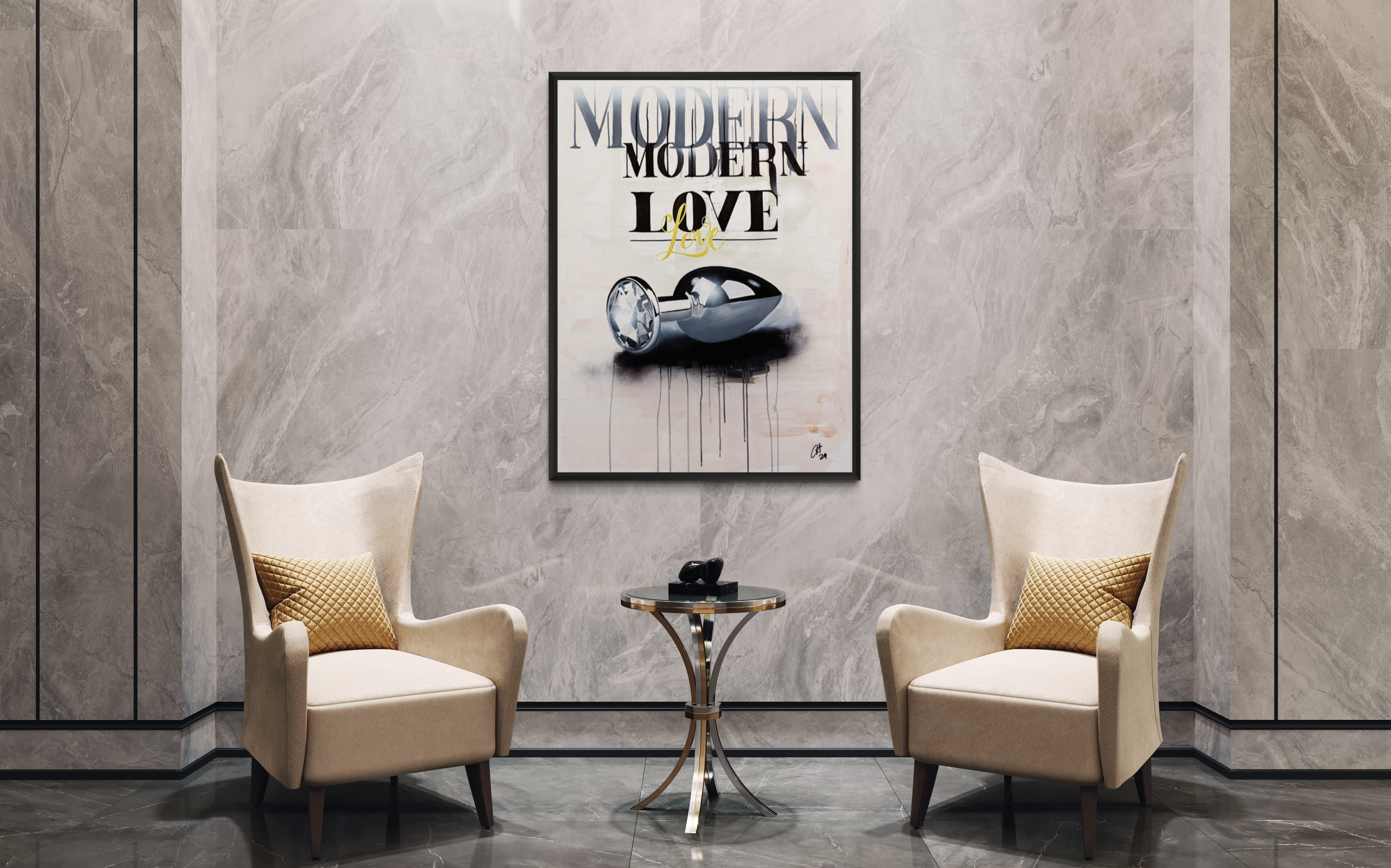 Leinwand "Modern love"