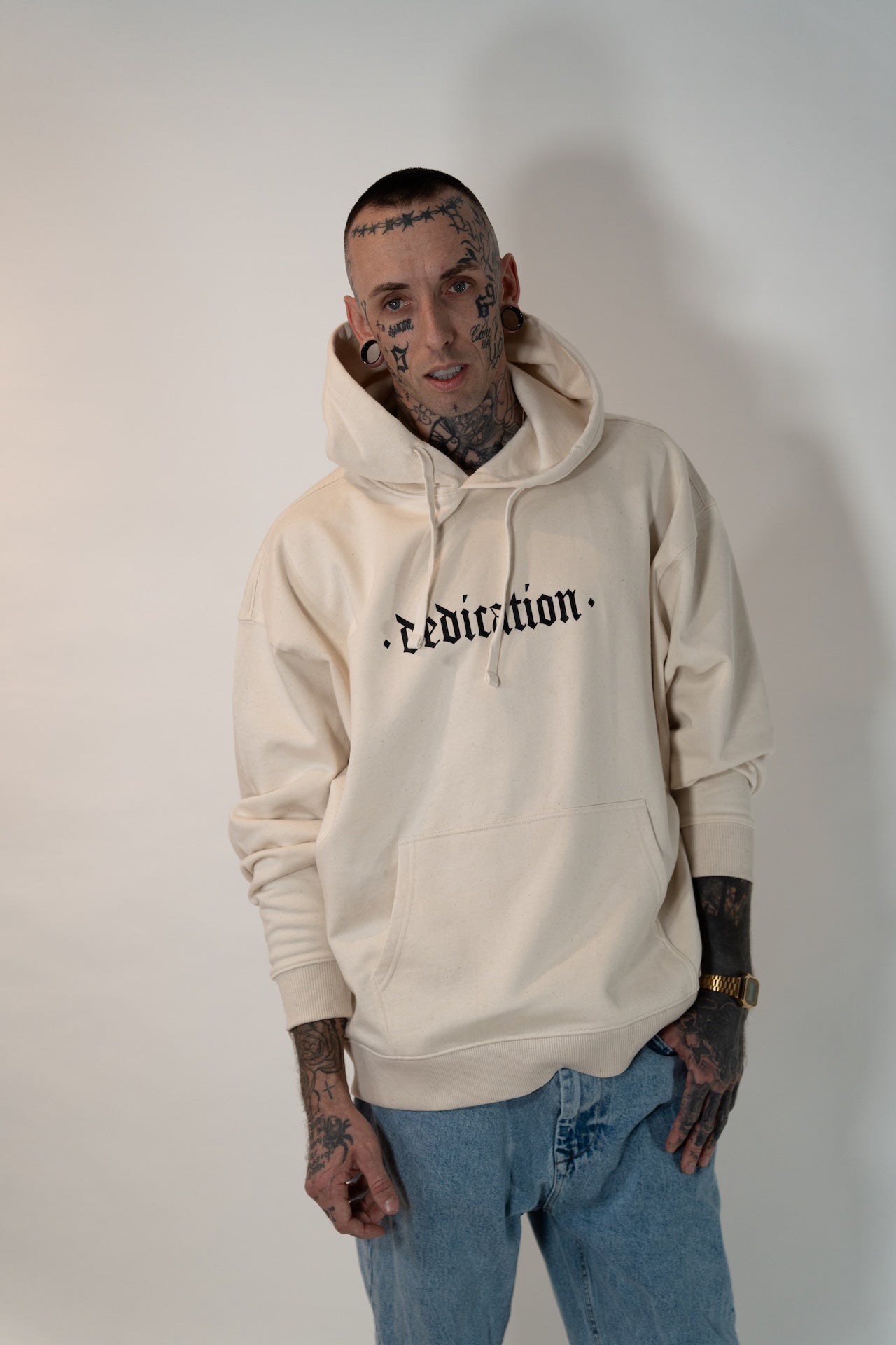 Oversize Hoodie "Dedication" Beige