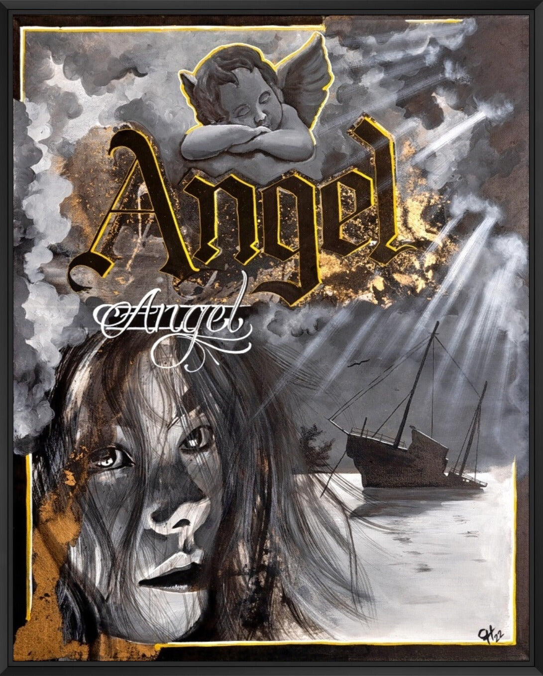 Leinwand "angel"